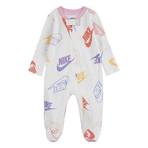 Baby Girl Nike Logo Zip Sleep & Play Coverall