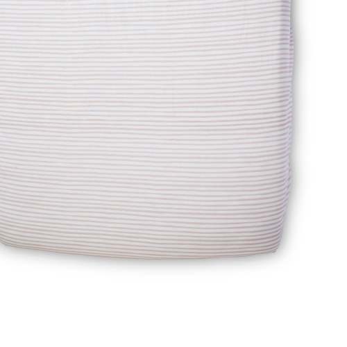 Striped Crib Sheet