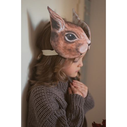 Squirrel Mask for Kids Ages 1 to 7ish Toddler Animal Costume - Etsy