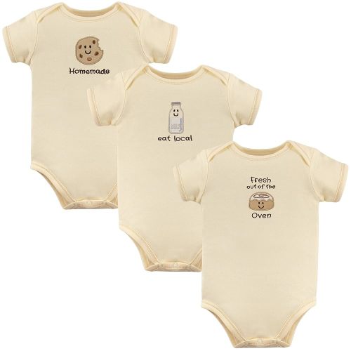 Touched by Nature Unisex Baby Organic Cotton Bodysuits