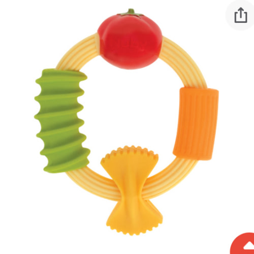 Pasta Silicone Teething Ring