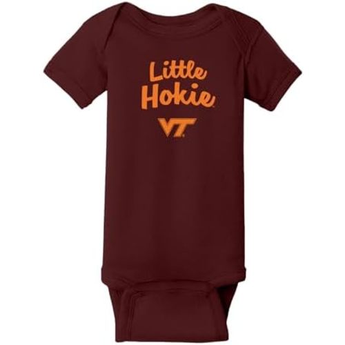 UGP Campus Apparel NCAA Little Mascot, Team Color Infant Creeper Bodysuit, College, University