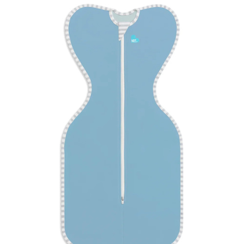 Swaddle Up™ 1.0 TOG (68-75°F) Dusty Blue Original Cotton