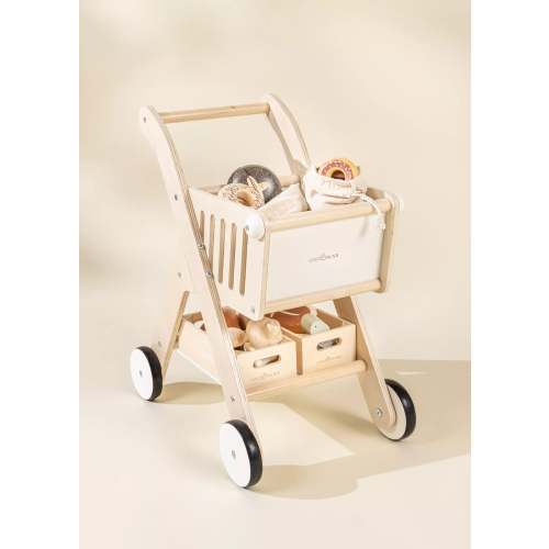 Wooden Shopping Cart