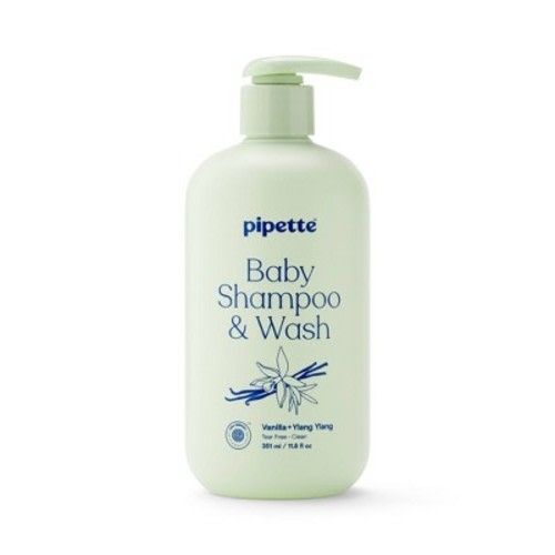 Pipette Baby Shampoo + Wash Vanilla + Ylang Ylang - 11.8 fl oz