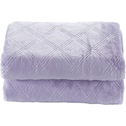 CREVENT Purple Soft and Warm Lightweight Baby Girls Throw Blanket, Cozy and Warm for Newborns/Infant/Toddler (30"X40" Lavender)