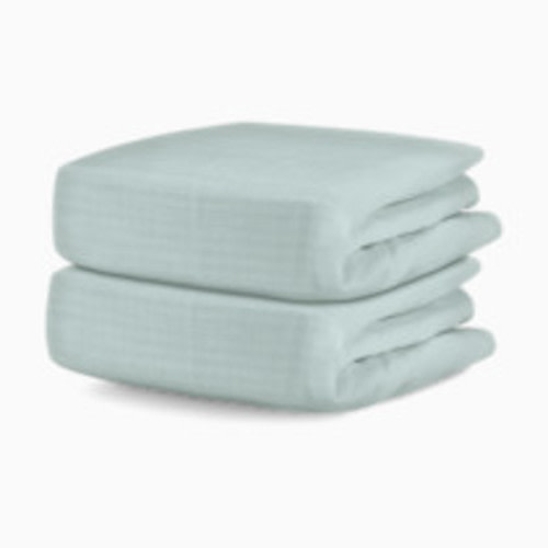 Newton Baby 2-Pack Organic Cotton Breathable Crib Sheets - Sage