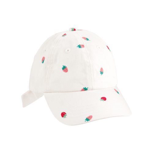 Toddler Strawberry Print Bow Baseball Cap - Carter's | Carter's