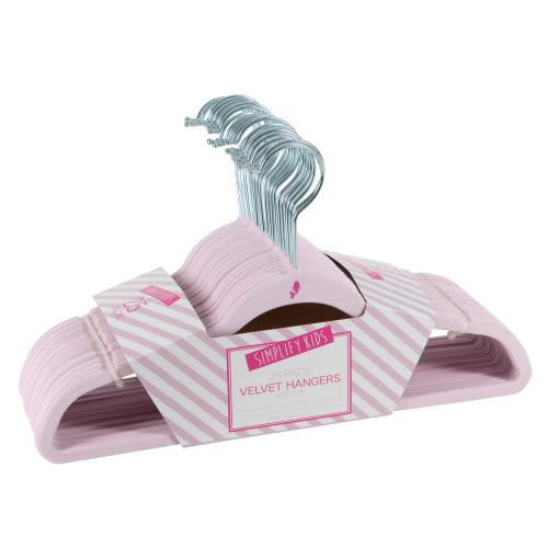 Velvet Baby Hangers - 25pk