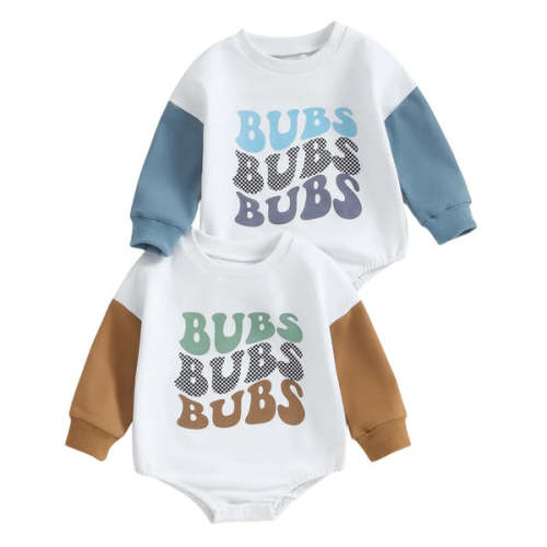 BUBS Long-Sleeve Onesie - Hazel & Bo