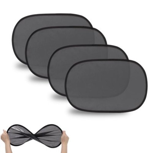 Rirool Window Sunshade Side Automotive Window Shades, 20"x12" 4 Pack