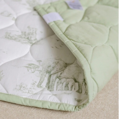Safari Toile Quilted Playmat