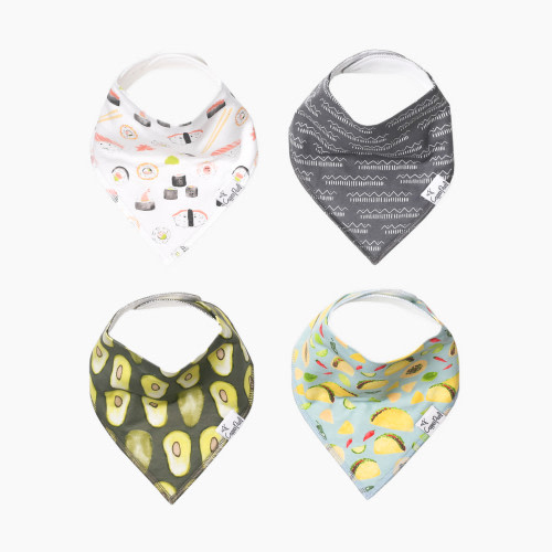Copper Pearl 4 pack Bandana Bib Set - Baja