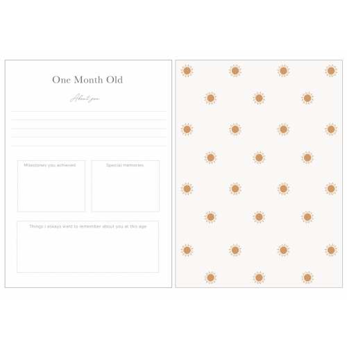 Sunshine Baby Book