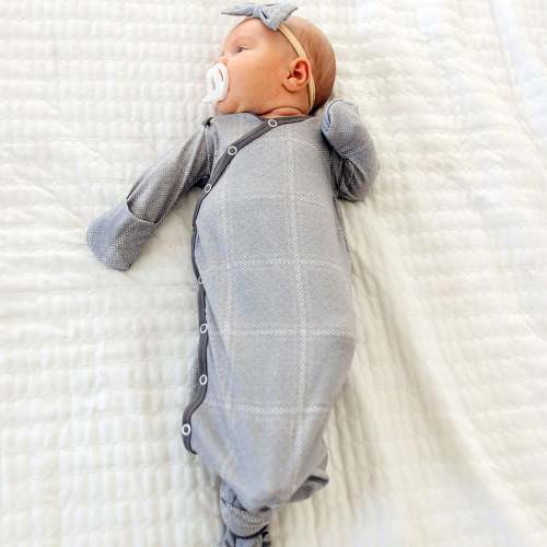 Newborn Knotted Gown - Dakota