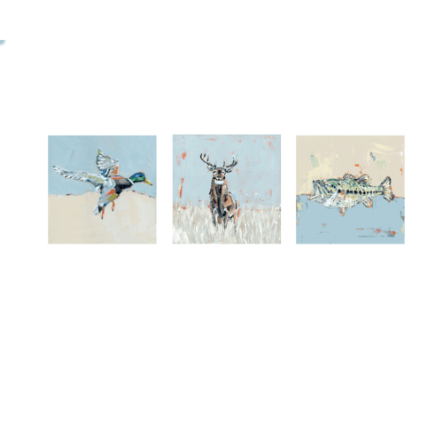 "True Aim II" set of 3 – Chelsea McShane Art