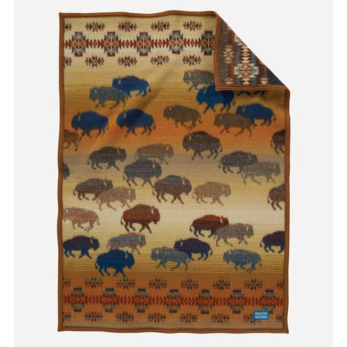PRAIRIE RUSH HOUR CRIB BLANKET