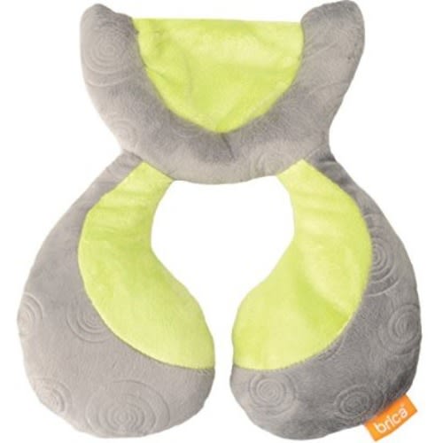 Munchkin Brica Koosh'N Infant Neck and Head Support, Gray/Green