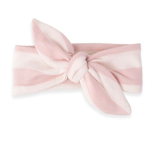 Baby Headband Pink Stripes
