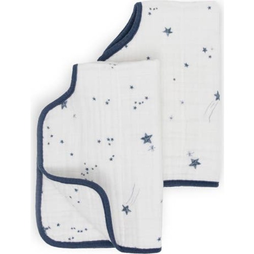 Little Unicorn Cotton Muslin Burp Cloths (2 Pack) - Shooting Stars