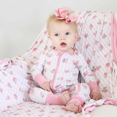 Rosy & Cozy Convertible Zip Romper