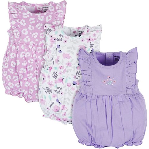 Onesies Brand baby-girls 3-pack Romper