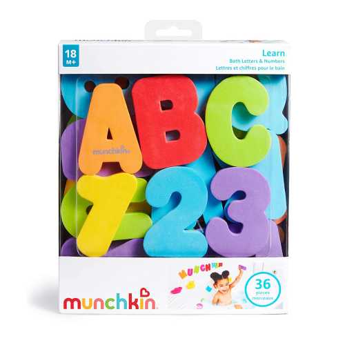 Lettres Et Nombres De Bain - Munchkin – CLÉMENT