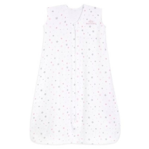 HALO Innovations Sleepsack 100% Cotton Wearable Blanket - Twinkle Pink - M