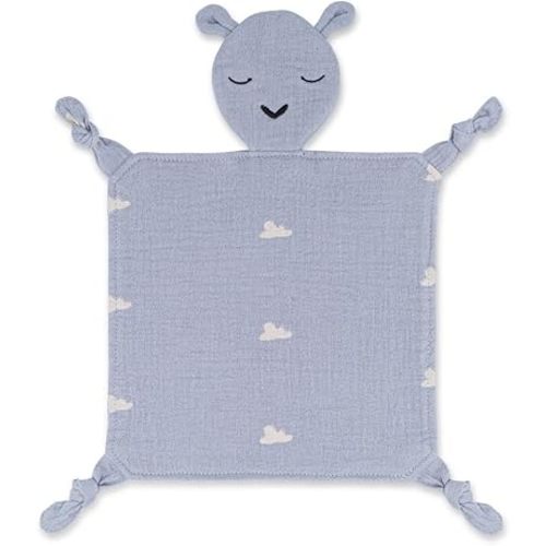 Parker Baby Muslin Lovey Security Blanket for Babies | 100% Organic & Hypoallergenic Muslin Cotton | Soft & Safe for Newborns and Toddlers | Travel Friendly Sleep Soother