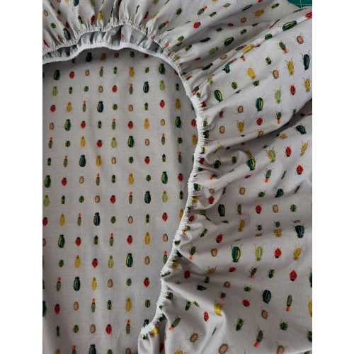 Bugs and Beetles light crib bedding Rifle Paper Co. bugs adventure nursery baby bedding insects crib bedding outdoor theme boy nursery