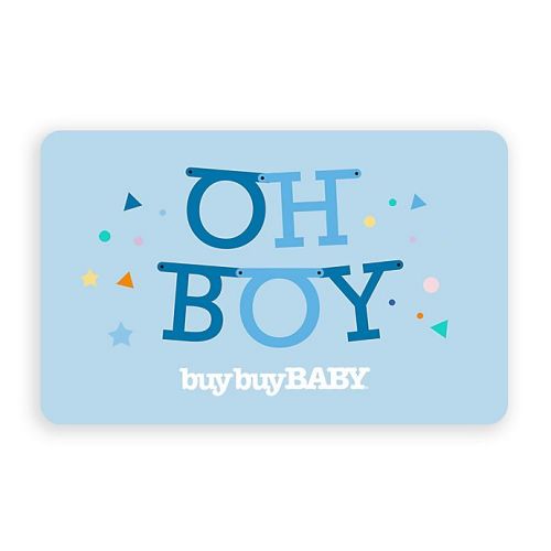 Oh Boy Gift Card  Oh Boy Gift Card