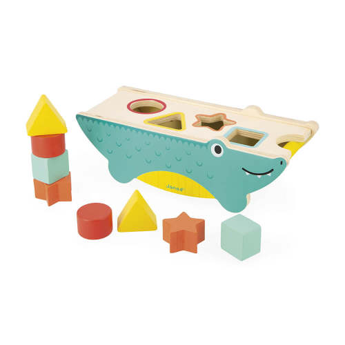 Tropik Wooden Shape Sorting Alligator