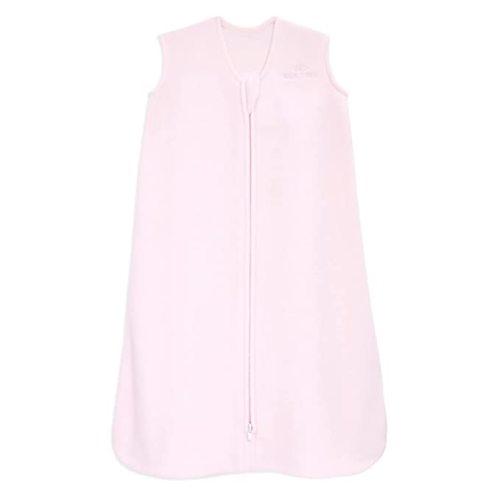 HALO Sleepsack Micro-Fleece Wearable Blanket, TOG 1.0, Soft Pink, Small - Small (Pack of 1)