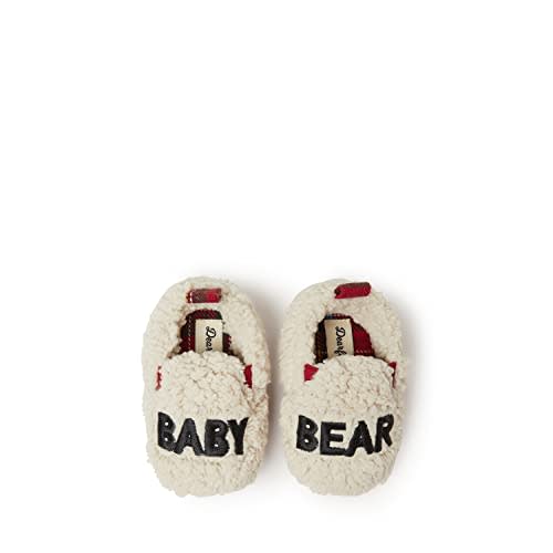 Dearfoams Easter Basket Stuffers Gifts for Kids Toddler Lil Bear and Baby Bear Slipper
