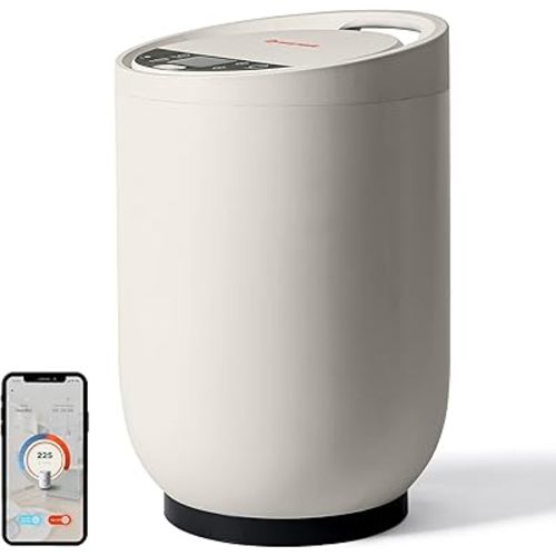 Smart Towel Warmer - Coolbreeze Insulation Tech | Voice Control with Alexa & Google Assistant | Matte Finish | 20L