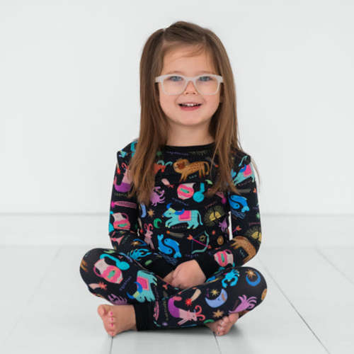 Star Signs Two-Piece Long Sleeve & Pants Pajama Set