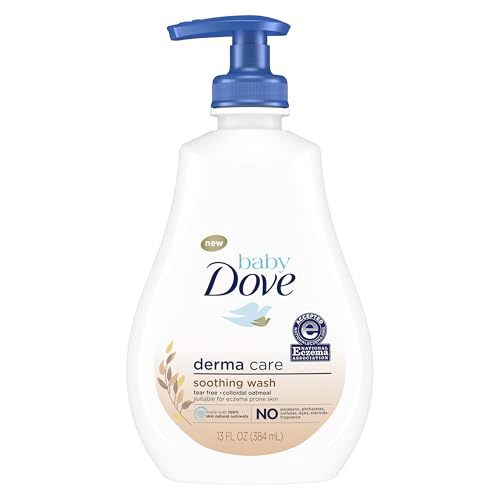 Baby Dove Derma Care Soothing Wash Skin Care with Colloidal Oatmeal Suitable for eczema prone skin 13 oz