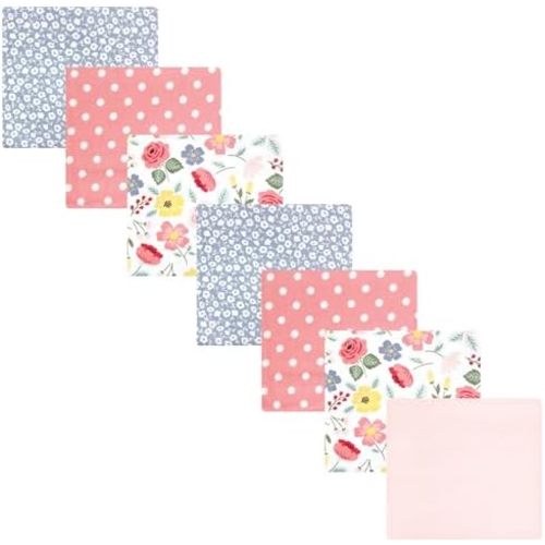 Luvable Friends Little Treasure Flannel Receiving Blankets 7pk