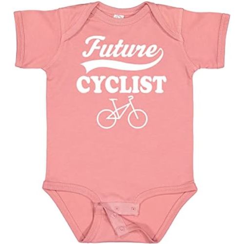 inktastic Future Cyclist Childs Bicyle Baby Bodysuit