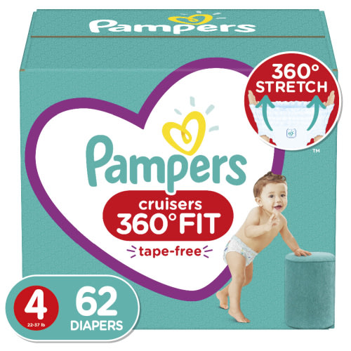 Pampers Cruisers 360 Fit Active Comfort Diapers