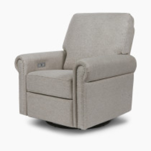 Namesake Linden Power Recliner And Swivel Glider With Usb Port - Performance Grey Eco-Weave
