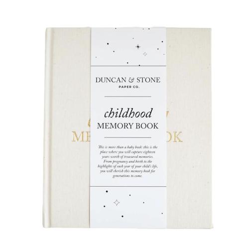 Childhood Memory Book (Cream, 175 Pages) by Duncan & Stone - - TikTok Shop