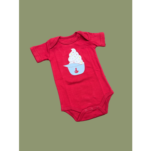 Philadelphia Phillies Ice Cream Hat Onesie