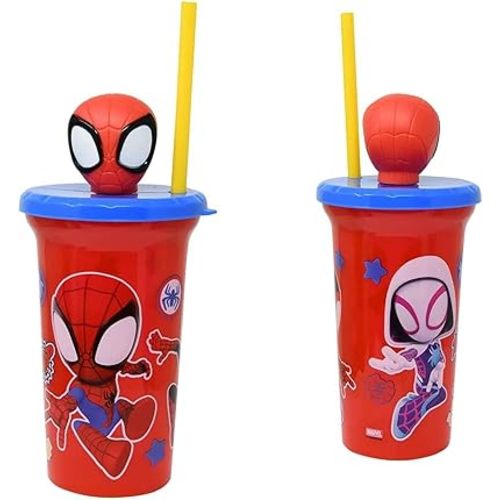 Zak Designs, Inc. Spidey and Friends 15oz Buddy Sips