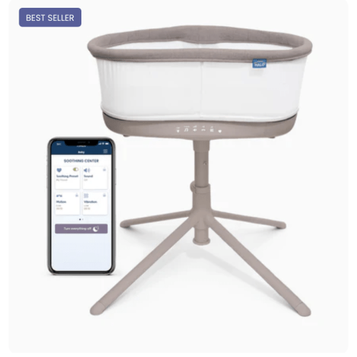 HALO BassiNest® Connected Swivel Sleeper 3.0 Smart Bassinet
