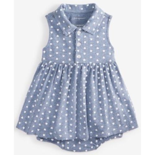 Baby Girls Heart-Print Skirted Sunsuit, Exclusively at Macy's