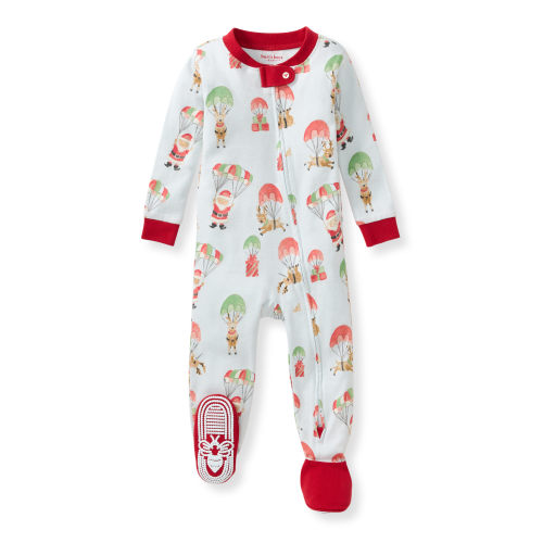 Santa In The Sky Sleeper – Burt's Bees Baby