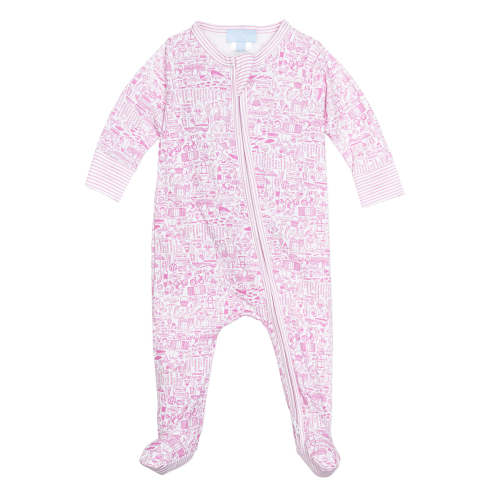 Nantucket Zip Baby Onesie | Joy Street Kids