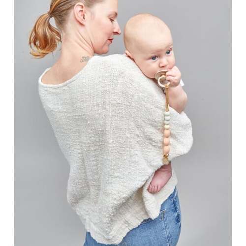 Dandelion Teether Clip - January Moon | Maisonette