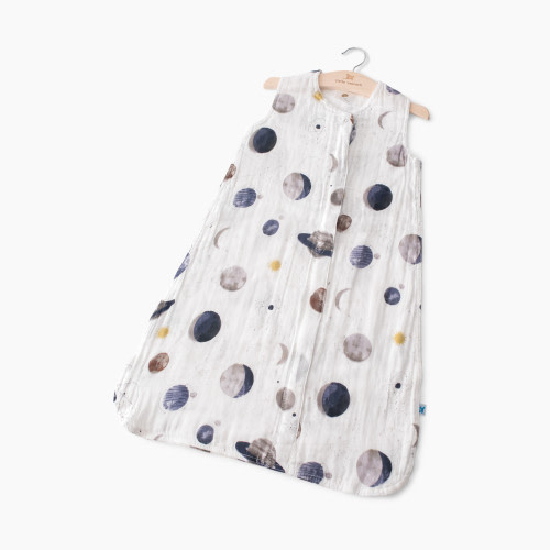 Little Unicorn Cotton Muslin Sleep Bag - Planetary, Medium